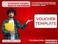 VOUCHER TEMPLATE | MICROSOFT DYNAMICS 365 FINANCE & OPERATION | DYNAMICS GLOBAL EDGE IT SOLUTION .