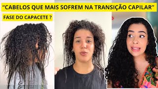 TRANSIÇÃO CAPILAR CABELO CRESPO ! FASE DO CAPACETE ? DESESPERO TOTAL !