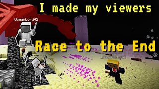I made my Viewers Beat Minecraft.  It was Laggy.