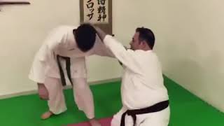 Kaiten nage - Sensei Torregrossa  Matsuda Den Daito Ryu Aikijujutsu Renshinkan