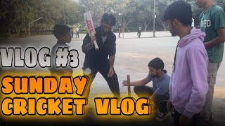 Sunday😍  Cricket🏏 With Boys😎  | Vlog 3 | Quadrants