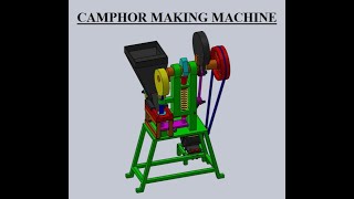 Camphor Making Machine- Karpuram Making Machine.