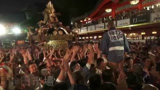 平成27年  ﾍﾞｽﾄフォー　本社神輿　宮入り祭礼。