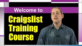Craigslist Complete Course Lecture 1: Welcome