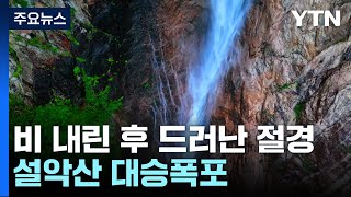 비 내린 후 드러난 절경, 설악산 대승폭포 / YTN