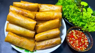 Bí quyết làm CHẢ GIÒ Giòn Rụm Đơn Giản Tại Nhà