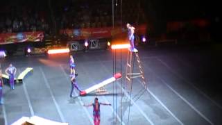 Acrobats at the Circus April 2013