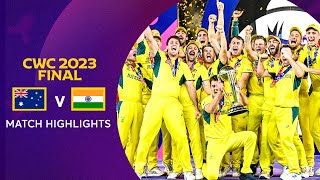 Cricket World Cup 2023 Final: Australia v India | Match Highlights