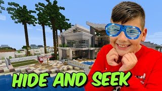 ΠΑΙΖΟΥΜΕ ΚΡΥΦΤΟ ΜΕ ΤΟ Noobaki στην βιλα μας Minecraft Famous Games