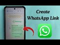 How to Create Whatsapp Link For My Number
