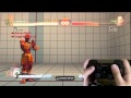 Super Street Fighter 4 Dhalsim Trials 1-24 PS3 Controller D-Pad Tutorial