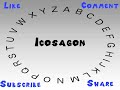 how to say or pronounce icosagon