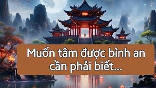 Muốn tâm được bình ăn cần phải biết những điều này c