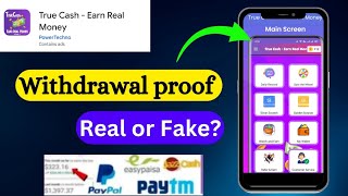 True Cash - Earn Real Money REAL OR FAKE ?