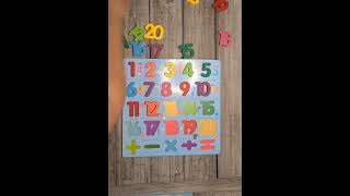 🔢 Number Puzzle | Educational Toy for Toddler