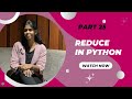 📌 Reduce Function in Python | Part 25 | Python Tutorial for Beginners