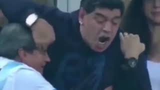 Diego Maradona Funny Moment WorldCup