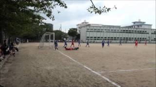 引野中VS永犬丸中2013/07/14中体連北九州八幡西区内大会３回戦（延長前半）