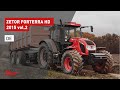 Der ZETOR FORTERRA HD mit Biomassetransport im Einsatz 2015 DE