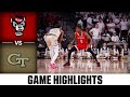 NC State vs. Georgia Tech Men's Basketball Highlights (2022-23)