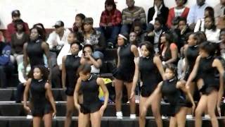 West Meck HS Varsity Cheerleaders-Fire it up.MOV