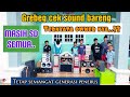 Waww... peserta nya masih pelajar SD semua cek sound bareng miniatur sound system ini