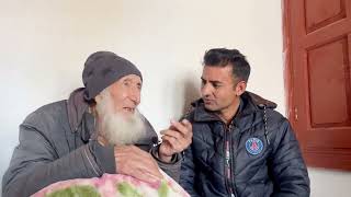 The oldest person in Chitral (Pinen Baig )His age is one hundred and twenty years