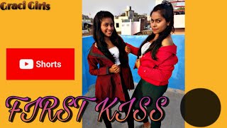 First kiss 😘 | youtube shorts | ft.GraciGirls | Choreography by gracigirls | YoYo Honey singh .