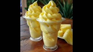 Homemade Pineapple  Soft Serve Ice-cream recipe by UFA