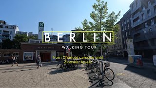 [4K] 60 fps Walking through Berlin from Charité campus along Invalidenstraße until Zionskirchplatz