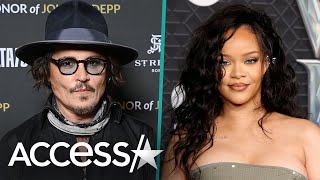 Johnny Depp Thanks Rihanna After Savage X Fenty Show Cameo