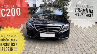 w205 C200 mercedes Sedan Exclusive 1.6 dizel. Almayı düşünenler izlesin