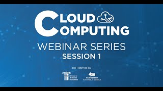 Cloud Computing Webinar – Session 1