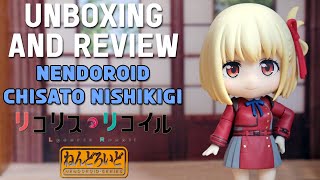 Unboxing \u0026 Review Nendoroid Chisato Nishikigi | Lycoris Recoil Anime Figure ( ENG SUB )