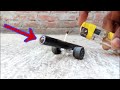 Amazing Paper cannon from Matches || DIY powerful paper cannon || DIY toys