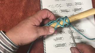 Tying a 9 Part 4 Bight Casa Knot