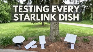 Testing Every Starlink Dish - Which Is Fastest?