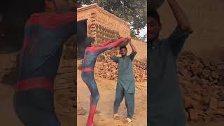 Desi spiderman ll #comedy #funny #ytshorts #shorts