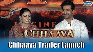 Vicky Kaushal gets grand Maharashtrian-style welcome at Plaza before 'Chhaava' trailer | Trending