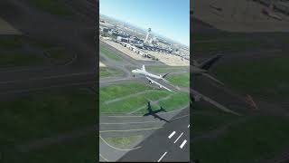 imperfect landing, Boeing 747 Qatar Air at Haneda Airport