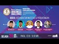 Bisnis Indonesia Business Challenges 2021 Sesi II : Kebangkitan Perdagangan & Investasi