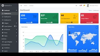 AdminLTE 4 - Bootstrap 5 Admin Dashboard