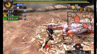 MH4G旅団★７ 食料を求めて徘徊する者達(ドスジャギィ・ドスゲネポス)【操虫棍】