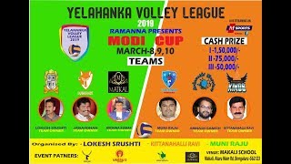 MODI CUP| YELAHANKA VOLLEY LEAGUE 2019 | Final | Shrusti Vs Kittanahalli Kings