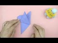 how to make an easy origami bird 摺紙鳥