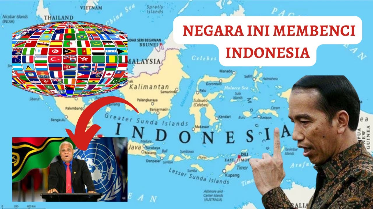 NEGARA-NEGARA INI SANGAT MEMBENCI INDONESIA, BANYAKKAH MUSUH INDONESIA ...