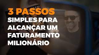 3 PASSOS SIMPLES PARA ALCANÇAR UM FATURAMENTO MILIONÁRIO I REINALDO ZANON