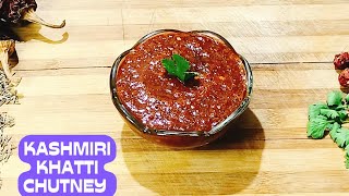 Kashmiri Khatti Chutney | Imli Ki Khatti Chutney | kashmiri food Recipe By Cooking With D.D Sisters