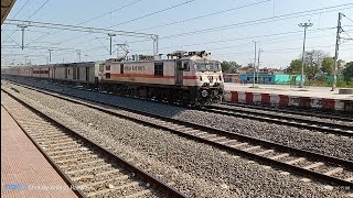 STORMING 😱 22683 Yesvantpur - Lucknow Superfast Express 🔥 With WAP 7