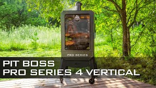 Pit Boss Pro Series 4-Series Vertical | Pit Boss Grill